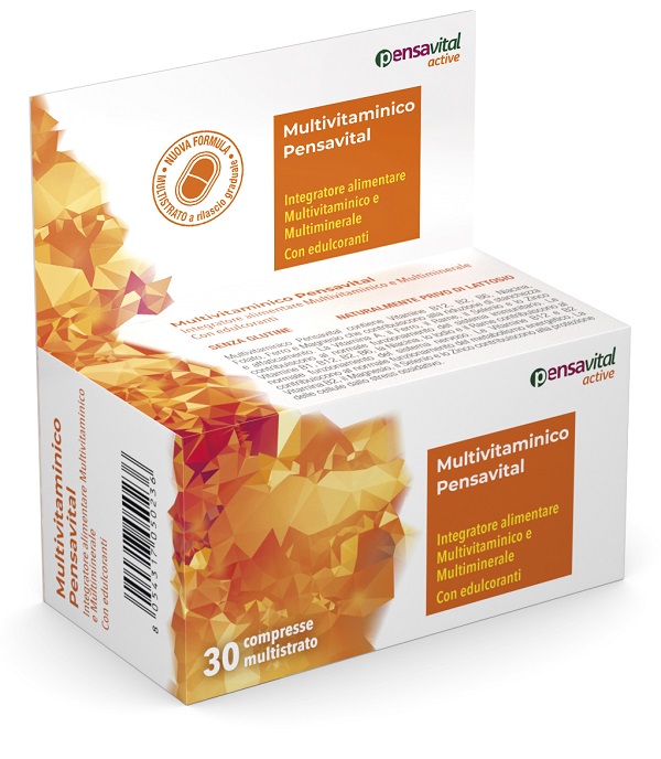 MULTIVITAMINICO PENSAVITAL 30 COMPRESSE - Farmacia Del Monaco
