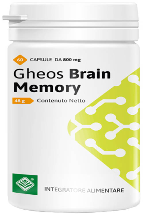 GHEOS BRAIN MEMORY 60 CAPSULE - Farmacia Del Monaco