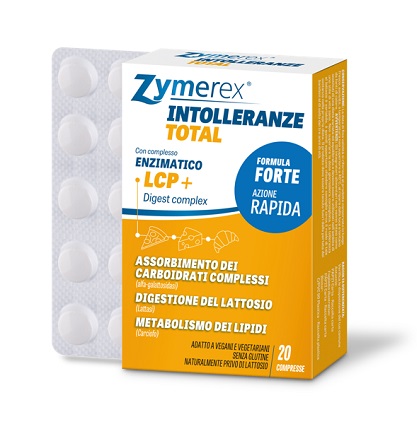 ZYMEREX INTOLLERANZE TOTAL 20 COMPRESSE - Farmacia Del Monaco