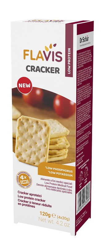 FLAVIS CRACKER APROTEICI 4 PORZIONI DA 30 G - Farmacia Del Monaco