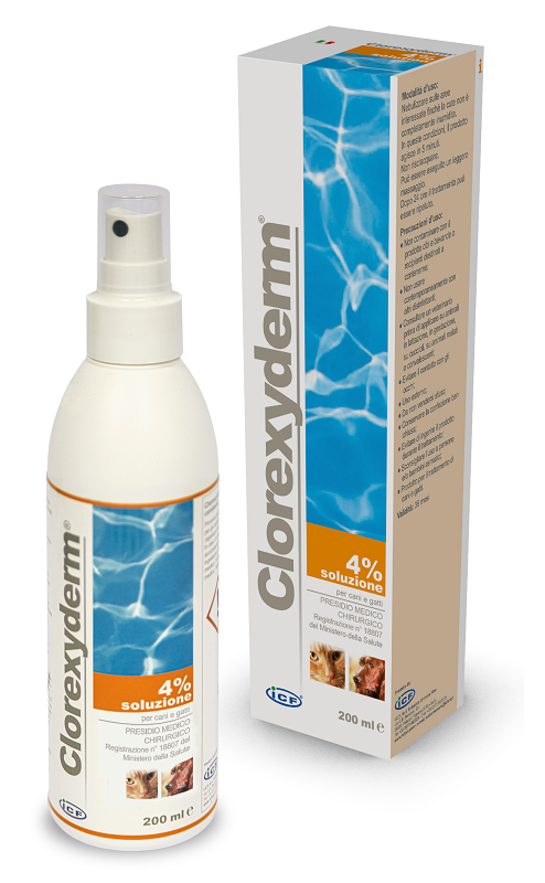 CLOREXYDERM SOLUZIONE 4% 200 ML - Farmacia Del Monaco