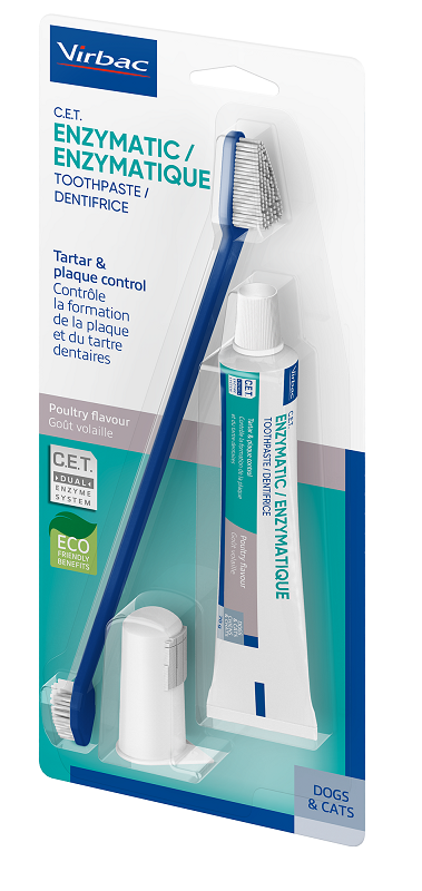 KIT DENTIFRICIO ENZIMATICO 70 G + SPAZZOLINO DA DENTI + SPAZZOLINO DA DITO - Farmacia Del Monaco