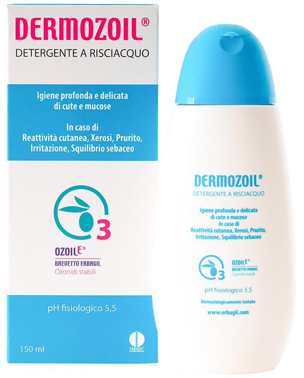 DERMOZOIL DETERGENTE A RISCIACQUO 150 ML - Farmacia Del Monaco