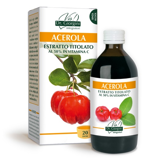 ACEROLA ESTRATTO TITOLATO AL 50% 200 ML - Farmacia Del Monaco
