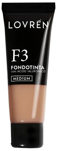 LOVREN FONDOTINTA F3 MEDIUM 25 ML - Farmacia Del Monaco