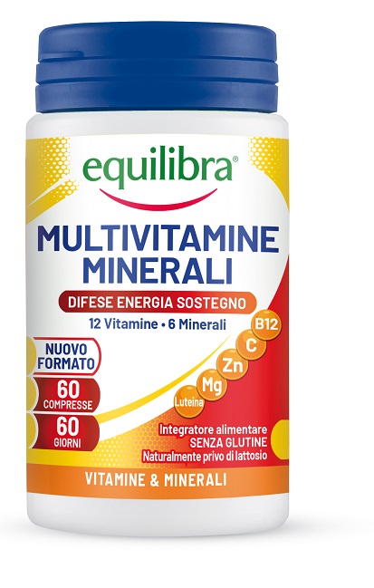 EQUILIBRA MULTIVITAMINE E MINERALI 60 COMPRESSE - Farmacia Del Monaco