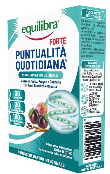 EQUILIBRA PUNTUALITA' QUOTIDIANA FORTE 30 COMPRESSE - Farmacia Del Monaco
