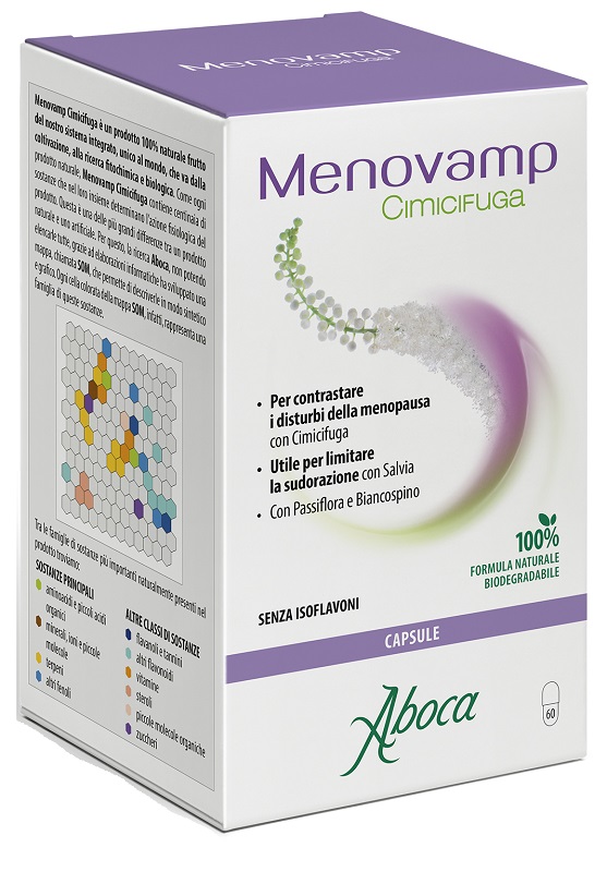 MENOVAMP CIMICIFUGA 60 CAPSULE - Farmacia Del Monaco