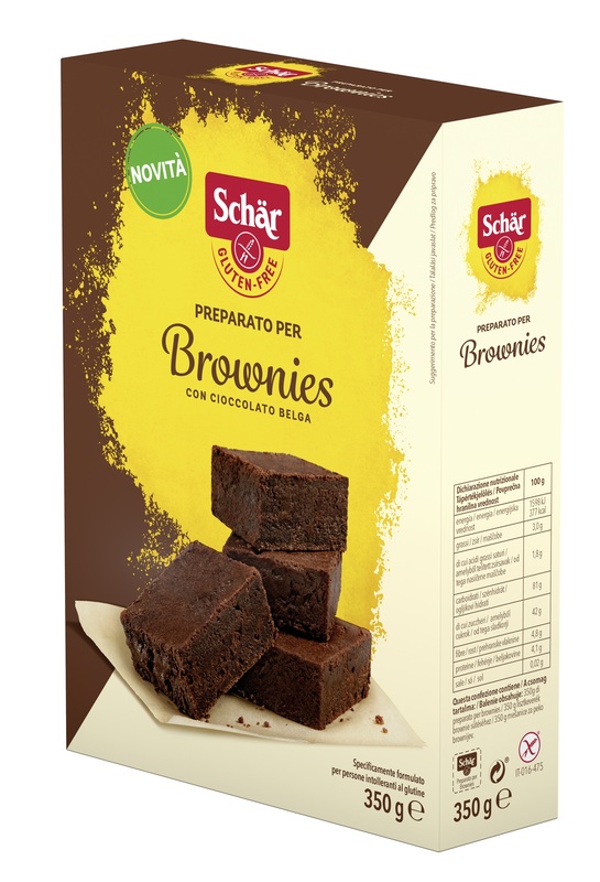 SCHAR PREPARATO PER BROWNIES CON CIOCCOLATO BELGA 350 G - Farmacia Del Monaco