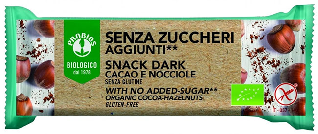 PROBIOS SNACK DARK SENZA ZUCCHERI AGGIUNTI 25 G - Farmacia Del Monaco
