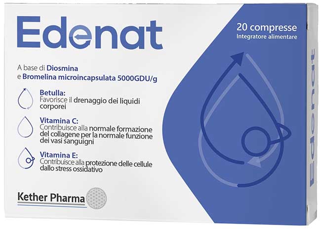 EDENAT 20 COMPRESSE - Farmacia Del Monaco