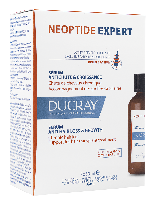 DUCRAY NEOPTIDE EXPERT SIERO ANTICADUTA 2 PEZZI DA 50 ML - Farmacia Del Monaco