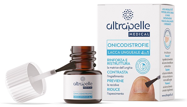 ALTRAPELLE MEDICAL ONICODISTROFIE LACCA UNGUEALE 4 IN 1 7 ML - Farmacia Del Monaco
