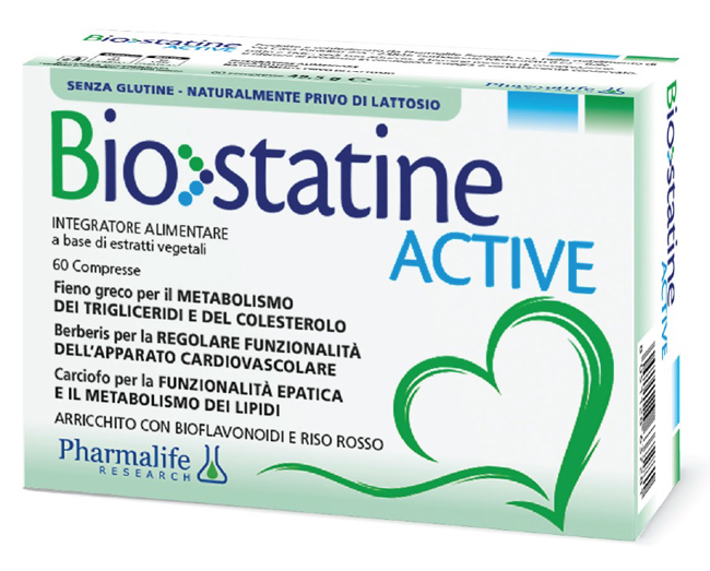 BIOSTATINE ACTIVE 60 COMPRESSE - Farmacia Del Monaco