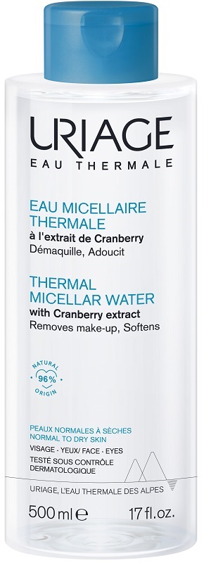 URIAGE EAU MICELLAIRE THERMALE PELLI NORMALI SECCHE 500 ML - Farmacia Del Monaco