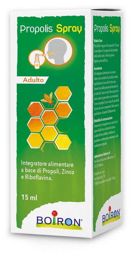 PROPOLIS SPRAY ADULTO 15 ML - Farmacia Del Monaco