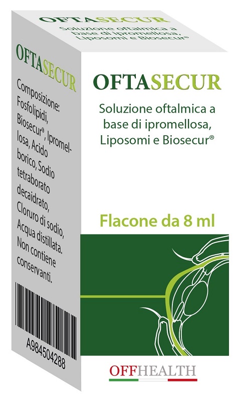OFTASECUR BIOSECUR COLLIRIO 8 ML - Farmacia Del Monaco
