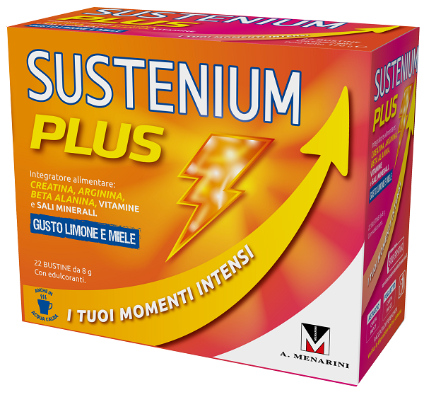 SUSTENIUM PLUS LIMONE MIELE 22 BUSTINE - Farmacia Del Monaco