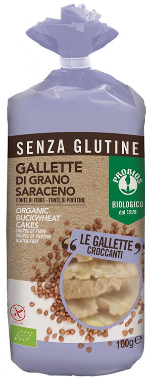 PROBIOS GALLETTE GRANO SARACENO 100% 100 G - Farmacia Del Monaco
