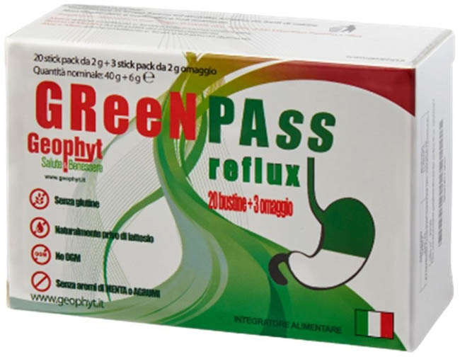 GREEN PASS REFLUX STICKPACK - Farmacia Del Monaco