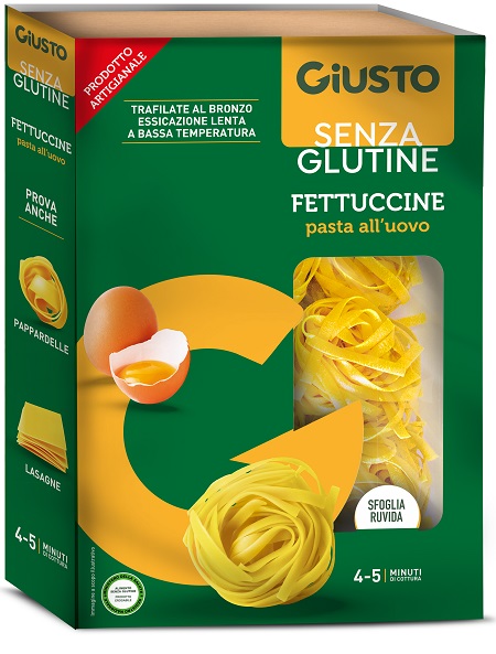 GIUSTO SENZA GLUTINE FETTUCCINE ALL'UOVO 250 G - Farmacia Del Monaco