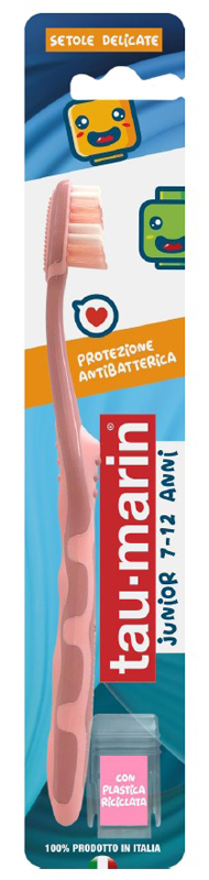 TAU MARIN SPAZZOLINO JUNIOR ANTIBATTERICO 7-12 ANNI - Farmacia Del Monaco