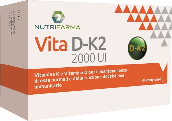 VITA D-K2 60 COMPRESSE - Farmacia Del Monaco