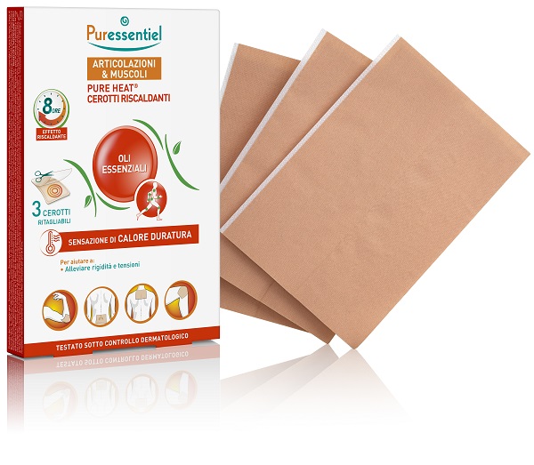 PURESSENTIEL HEAT CEROTTI 3 PEZZI - Farmacia Del Monaco