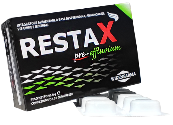 RESTAX PRE EFFLUVIUM 30 COMPRESSE - Farmacia Del Monaco