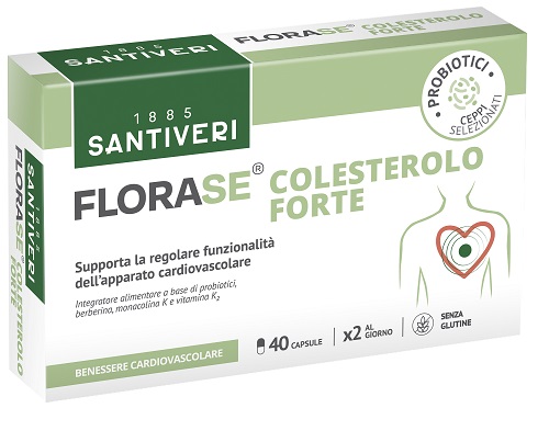 FLORASE COLESTEROLO FORTE 40 CAPSULE - Farmacia Del Monaco