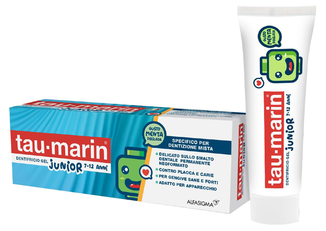 TAU MARIN DENTIFRICIO JUNIOR 7-12 ANNI 50 ML - Farmacia Del Monaco