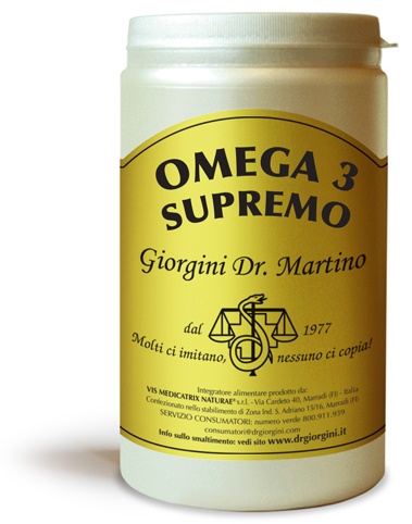 OMEGA 3 SUPREMO 120 SOFTGEL - Farmacia Del Monaco