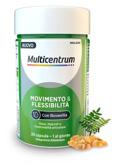 MULTICENTRUM MOVIMENTO&FLESSIBILITA' 30 CAPSULE MOLLI - Farmacia Del Monaco