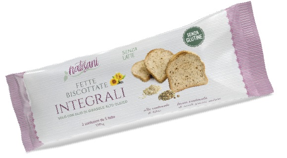 FETTE BISCOTTATE INTEGRALI 110 G - Farmacia Del Monaco