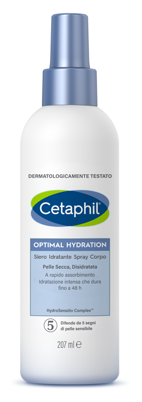 CETAPHIL OPTIMAL HYDRATION SIERO IDRATANTE SPRAY 207 ML - Farmacia Del Monaco