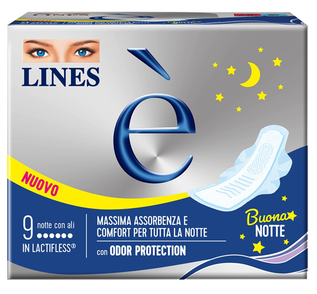 LINES E' NOTTE CARRY PACK 9 PEZZI - Farmacia Del Monaco