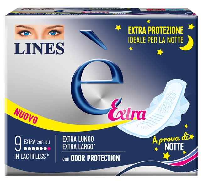 LINES E' EXTRA CARRY PACK 9 PEZZI - Farmacia Del Monaco