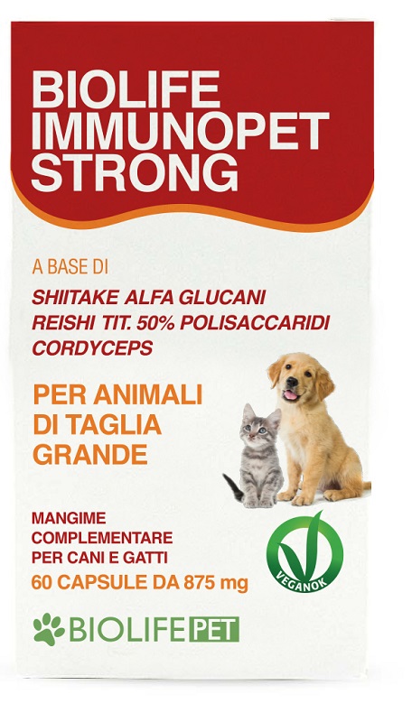 BIOLIFE IMMUNOPET STRONG 60 CAPSULE - Farmacia Del Monaco