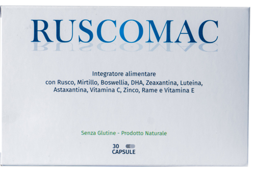 RUSCOMAC 30 CAPSULE - Farmacia Del Monaco