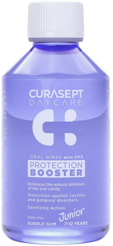 CURASEPT DAYCARE COLLUTORIO PROTECTION BOOSTER JUNIOR 100 ML - Farmacia Del Monaco