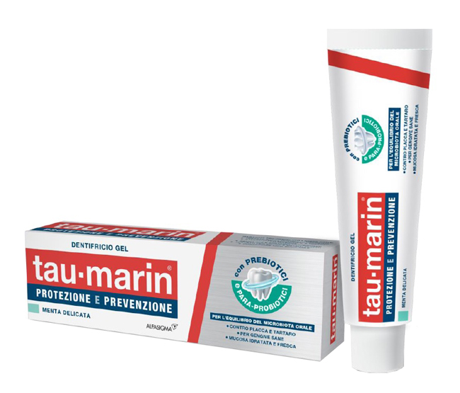 TAU MARIN DENTIFRICIO MENTA DELICATA PROTEZIONE PREVENZIONE 75 ML - Farmacia Del Monaco