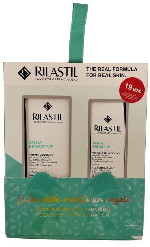 RILASTIL HYDROTENSEUR COFANETTO NATALE SIERO 15 ML + CREMA 40 ML - Farmacia Del Monaco