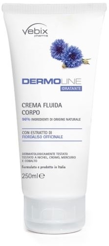 VEBIX DERMOLINE CREMA FLUIDA CORPO FIORDALISO 250 ML - Farmacia Del Monaco