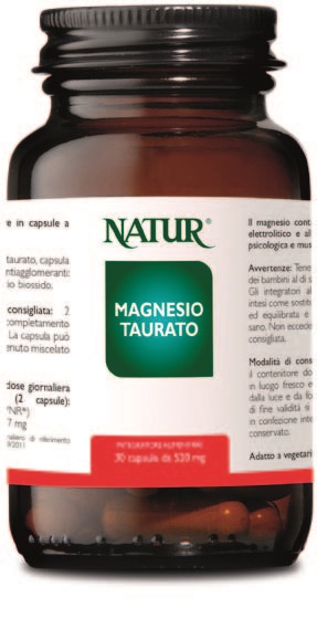 MAGNESIO TAURATO 30 CAPSULE - Farmacia Del Monaco