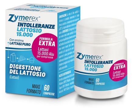 ZYMEREX INTOLLERANZE LATTOSIO 15000 60 COMPRESSE - Farmacia Del Monaco