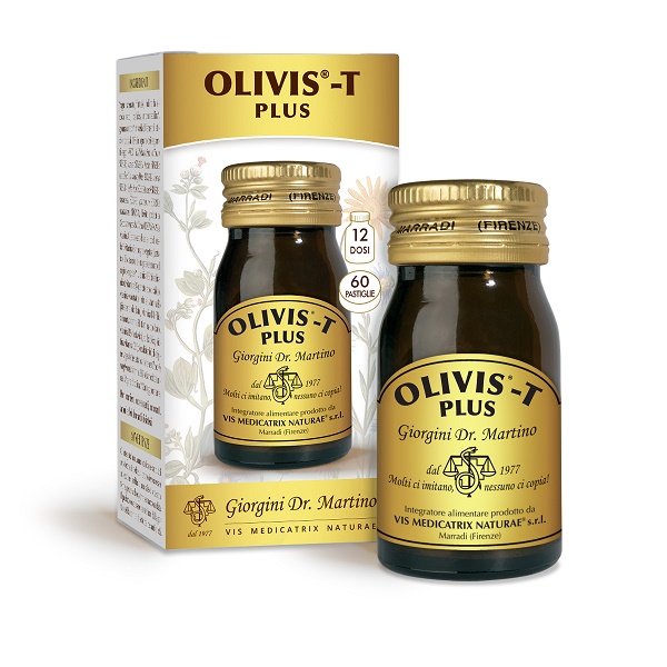 OLIVIS-T PLUS PASTIGLIE 500MG 90 G - Farmacia Del Monaco