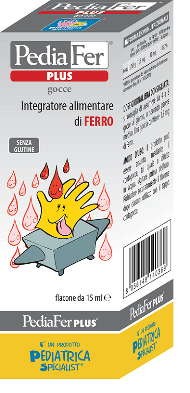 PEDIAFER PLUS GOCCE 15 ML - Farmacia Del Monaco
