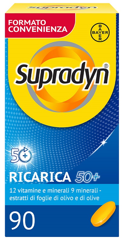 SUPRADYN RICARICA 50+ 90 COMPRESSE RIVESTITE - Farmacia Del Monaco