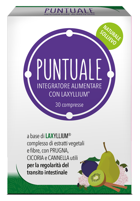 PUNTUALE CON LAXYLLIUM 30 COMPRESSE - Farmacia Del Monaco