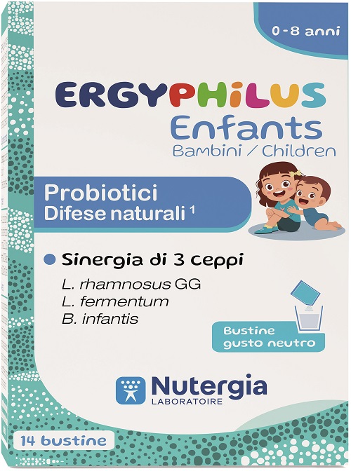 ERGYPHILUS ENFANTS 14 BUSTINE DA 2 G - Farmacia Del Monaco